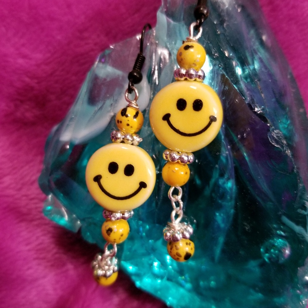 Happy Face Earrings
